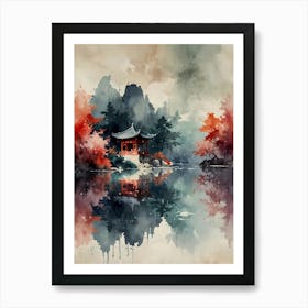 Chinese Pagoda 30 Art Print