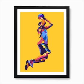 Basketball Move Art Print