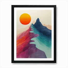 'Sunrise' 82 Art Print