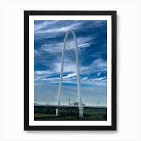 Margaret Hunt Hill Arch Bridge - Dallas Art Print