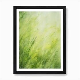 Grasses In The Wind Art Print