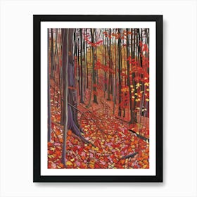 Autumn Forest 9 Art Print