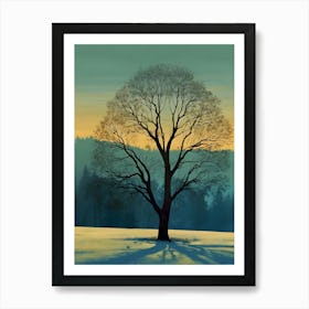 Lone Tree 1 Art Print