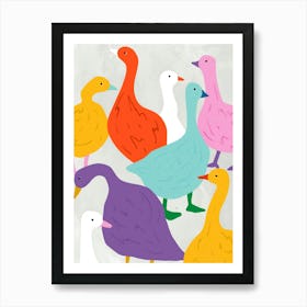 Duck Around & Find Out Art Print