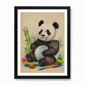 Panda Bear 31 Art Print