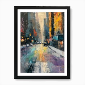 New York City Street 1 Art Print