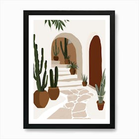 Cactus Garden 15 Art Print