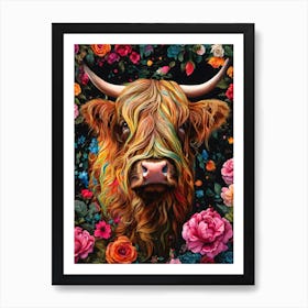 Highland Cow 5 Art Print