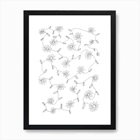 Daisy Chain Art Print