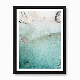 Ikaria, Seychelles Aerials Art Print