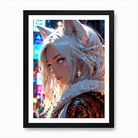 Anime Girl 19 Art Print