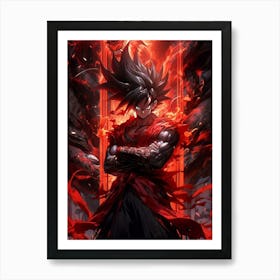 Dragon Ball Z 1 Art Print