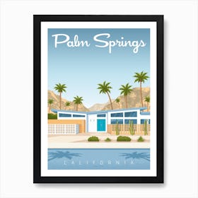 Palm Springs California Art Print