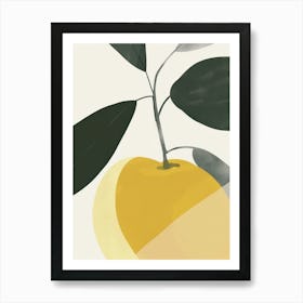 Apples Close Up Illustration 6 Art Print