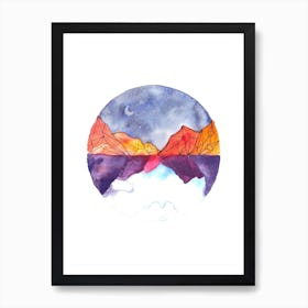 Circle Art Print