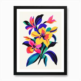 Colorful Flowers 4 Art Print