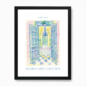 Doors And Gates Collection Versailles, France 6 Art Print