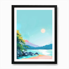 Nikko Japan 3 Colourful Illustration Art Print