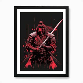 Samurai Warrior 12 Art Print