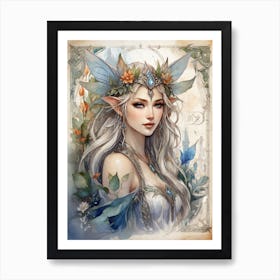 Cute Fairie Art Print