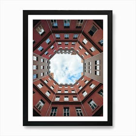 Palazzo Ottagonale And Berlin Sky Poster