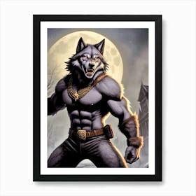 Werewolf 26 Art Print