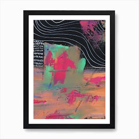 Stream Of Consciousness Art Print