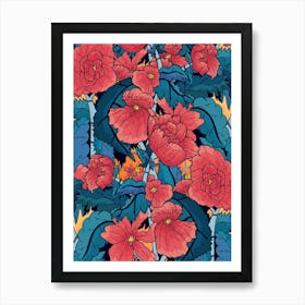 Hibiscus Art Print