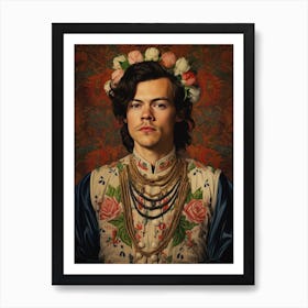 Harry Styles Kitsch Portrait 11 Poster