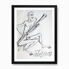 Melody Of Fagot Art Print