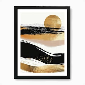 Gold Canvas Print 3 Art Print