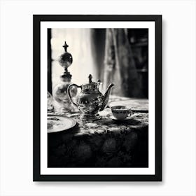 Amantea, Italy, Black And White Photography 1 Art Print