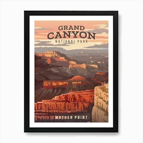 Grand Canyon National Park Art Print