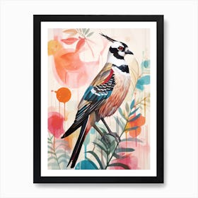 Bird Painting Collage Osprey 3 Art Print