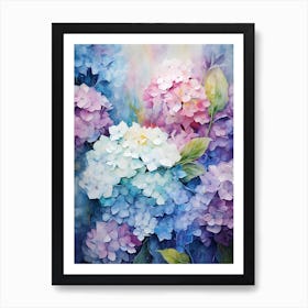 Hydrangeas 15 Art Print