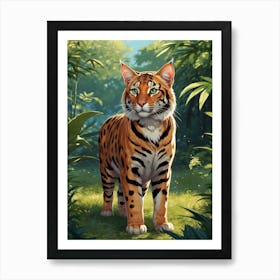 Bengal Tiger Art Print