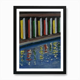 Reflections In The Pool Art Print