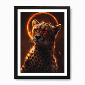 Cheetah 49 Art Print