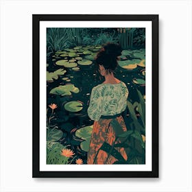 In The Garden Monet S Garden France 5 Art Print