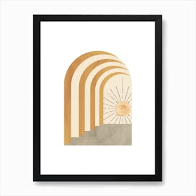 Arch-Sunrise 24 Art Print