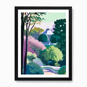 Shinjuku Gyoen National Garden, 1, Japan Abstract Still Life Art Print