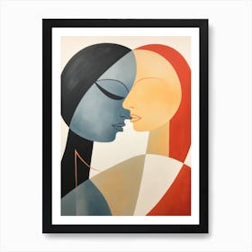 'The Kiss' Art Print