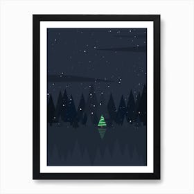 First Snow Art Print