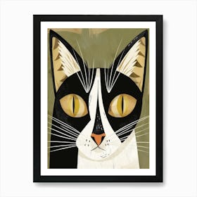 Cat Portrait 12 Art Print