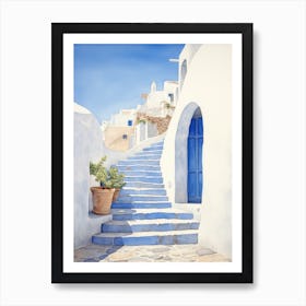 Santorini 4 Art Print