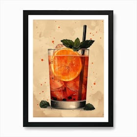 Cocktail Canvas Print 2 Art Print