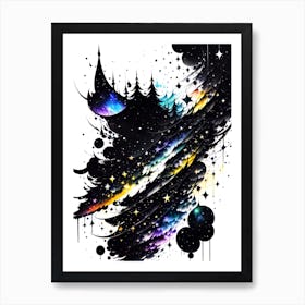 Galaxy Art Art Print