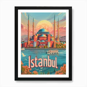 Istanbul Art Print