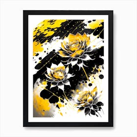 Yellow Roses 1 Art Print