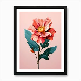 Peony Flower 3 Art Print